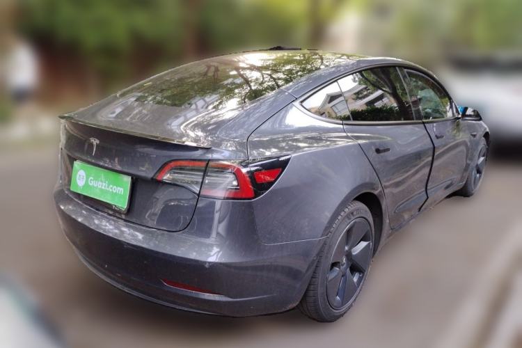 Used Tesla Model 3 2022 Rear-Wheel-Drive Version Rear Right 45 Deg