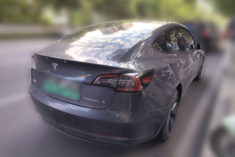 Used Tesla Model 3 2022 Rear-Wheel-Drive Version Rear Right 45 Deg