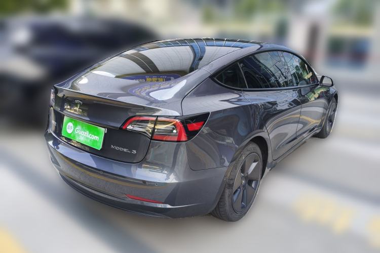 Used Tesla Model 3 2022 Rear-Wheel-Drive Version Rear Right 45 Deg