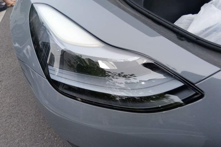Used Tesla Model 3 2022 Performance High-Performance All-Wheel-Drive Version Right Front Headlight