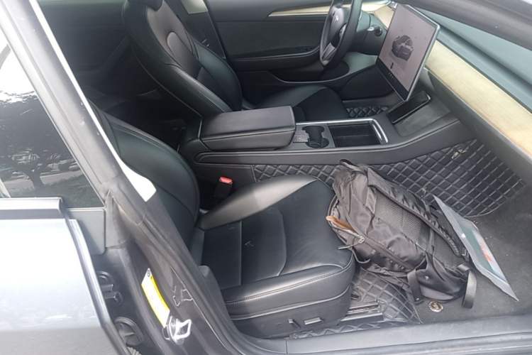Used Tesla Model 3 2022 Performance High-Performance All-Wheel-Drive Version Right Front Seat