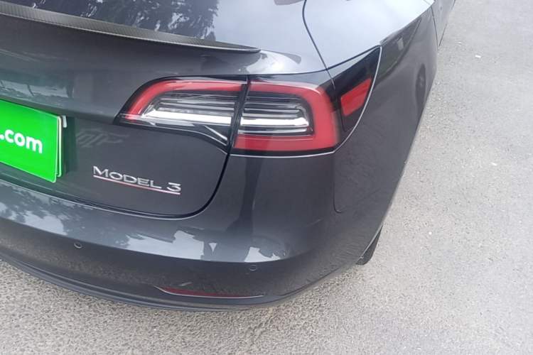 Used Tesla Model 3 2022 Performance High-Performance All-Wheel-Drive Version Right Rear Taillight