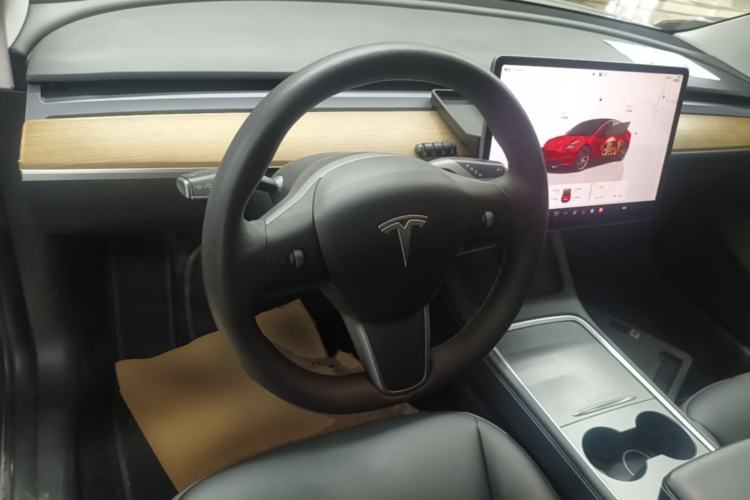 Used Tesla Model 3 2022 Performance High-Performance All-Wheel-Drive Version Steering Wheel