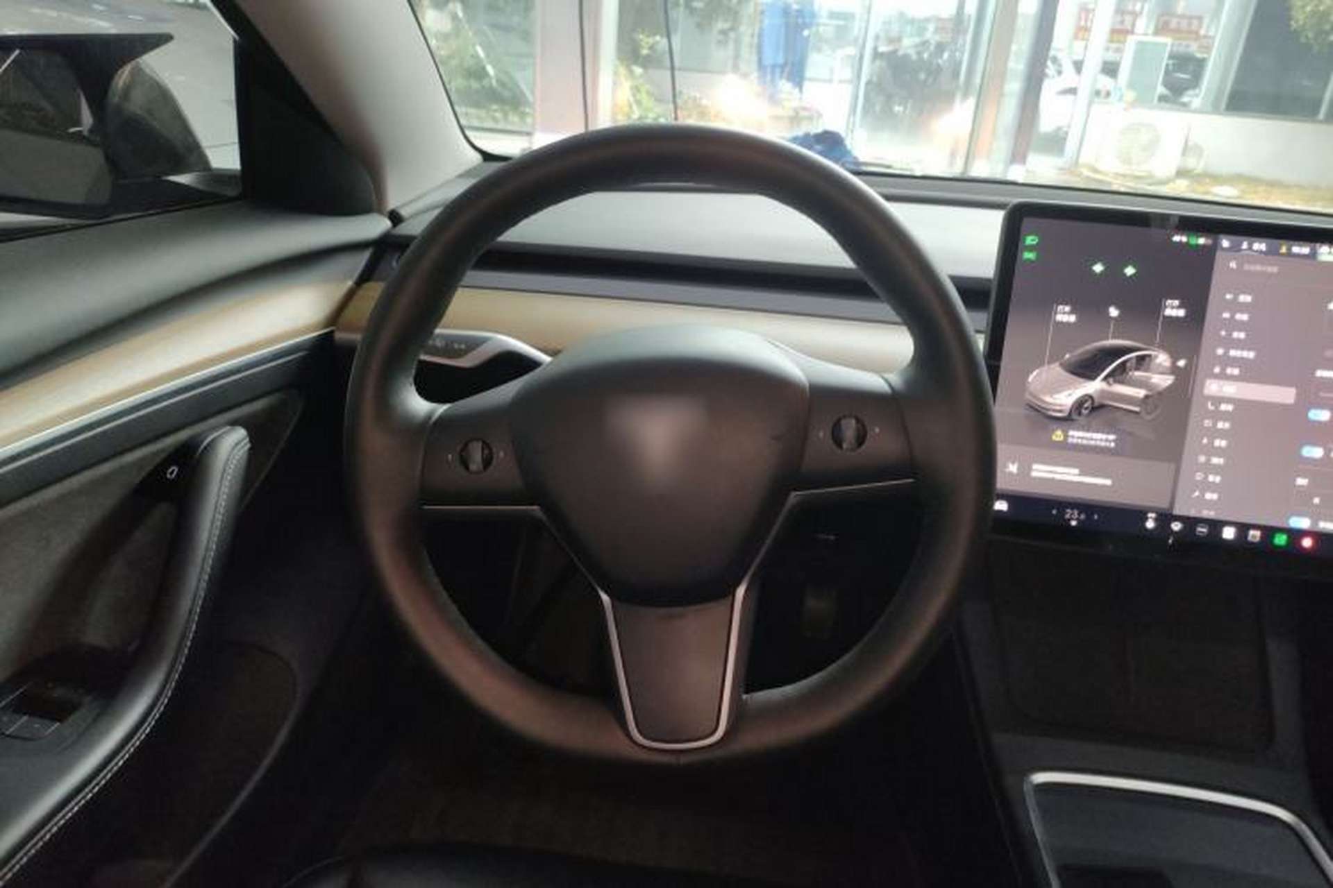 Used Tesla Model 3 2022 Rear-Wheel-Drive Version Steering Wheel
