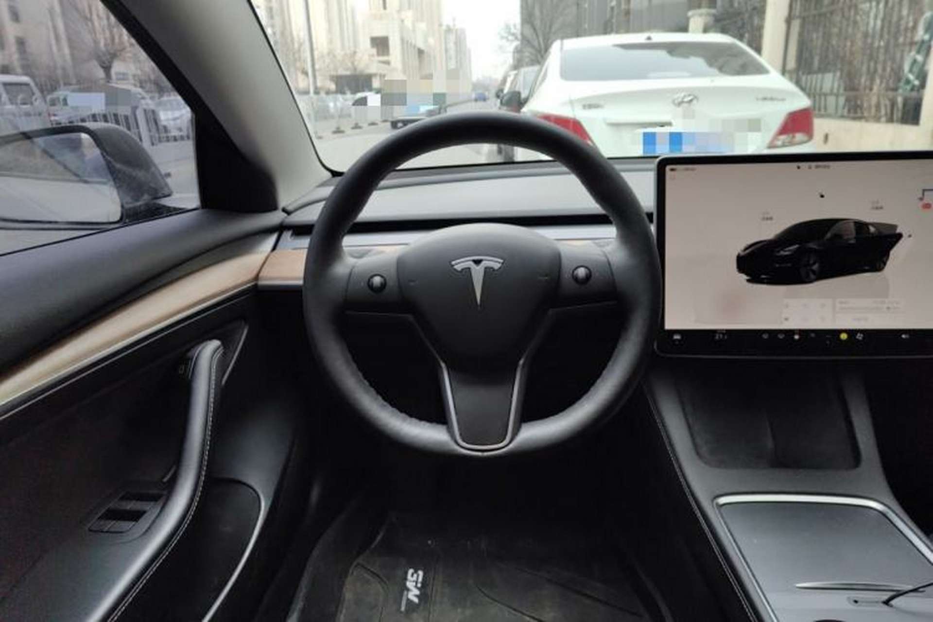 Used Tesla Model 3 2022 Rear-Wheel-Drive Version Steering Wheel