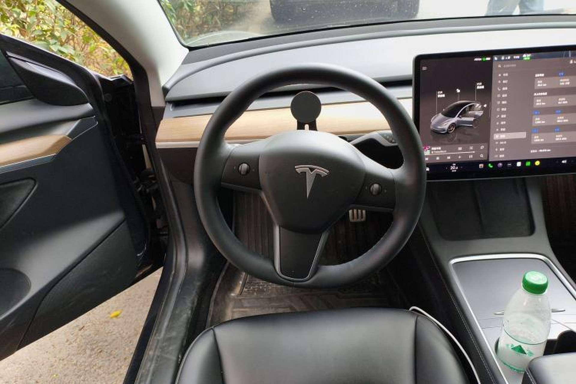 Used Tesla Model 3 2022 Performance High-Performance All-Wheel-Drive Version Steering Wheel