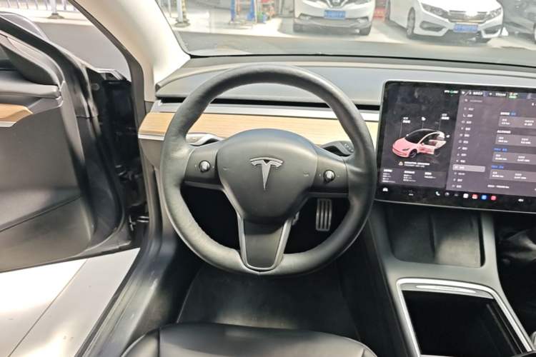 Used Tesla Model 3 2022 Performance High-Performance All-Wheel-Drive Version Steering Wheel