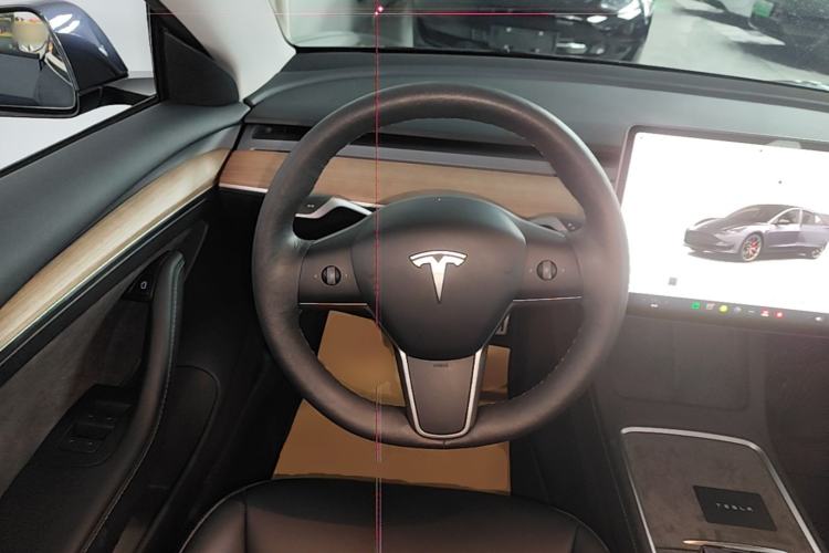 Used Tesla Model 3 2022 Performance High-Performance All-Wheel-Drive Version Steering Wheel