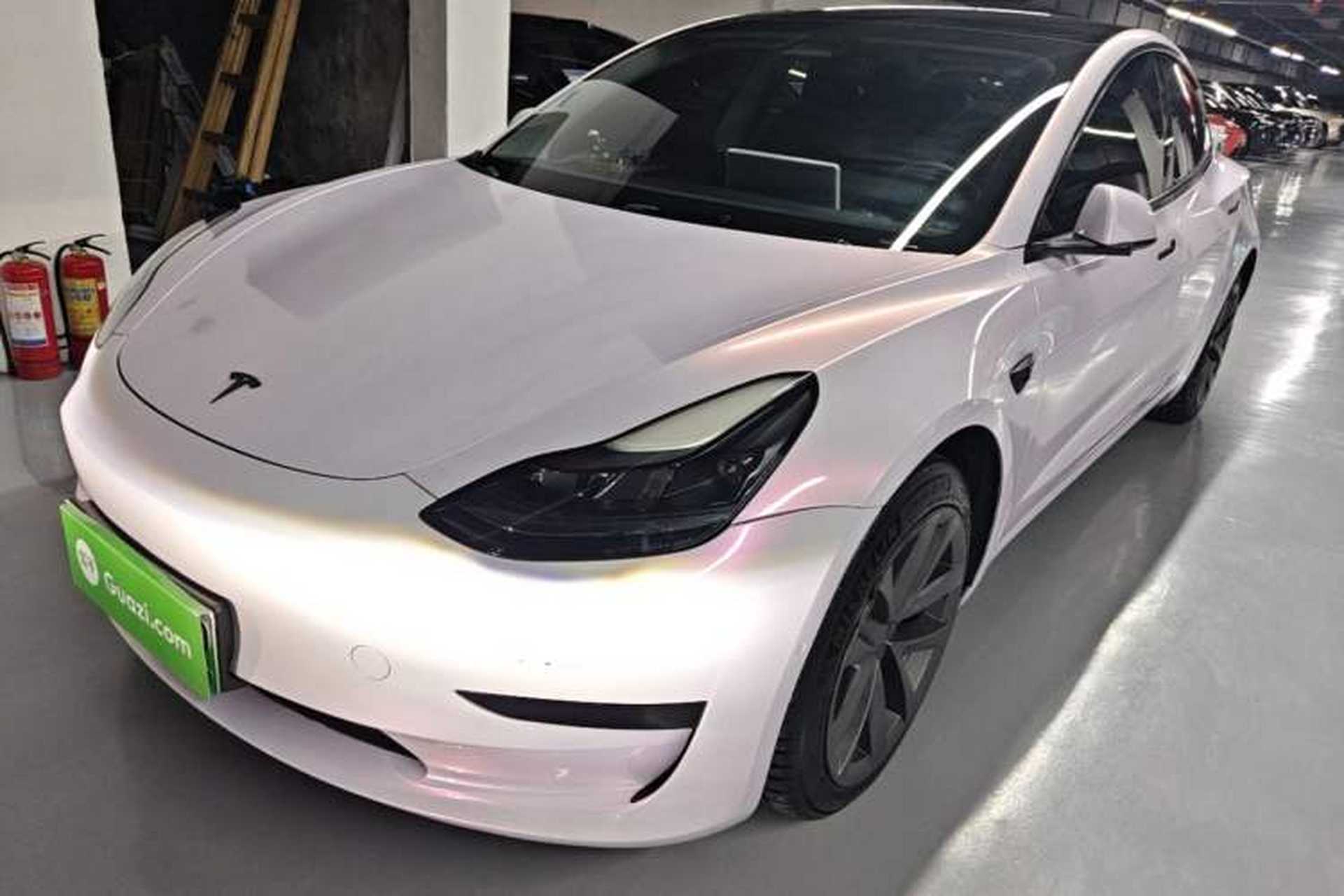 Used Tesla Model 3 2022 Rear-Wheel-Drive Version Front Left 45 Deg