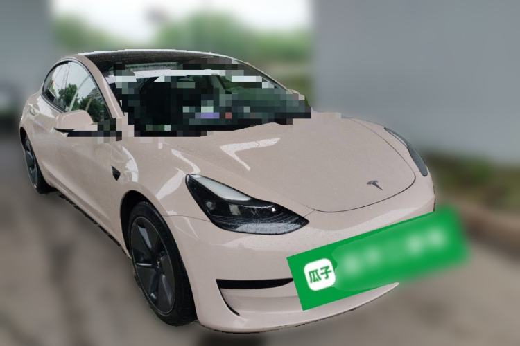 Used Tesla Model 3 2022 Rear-Wheel-Drive Version Front Right 45 Deg