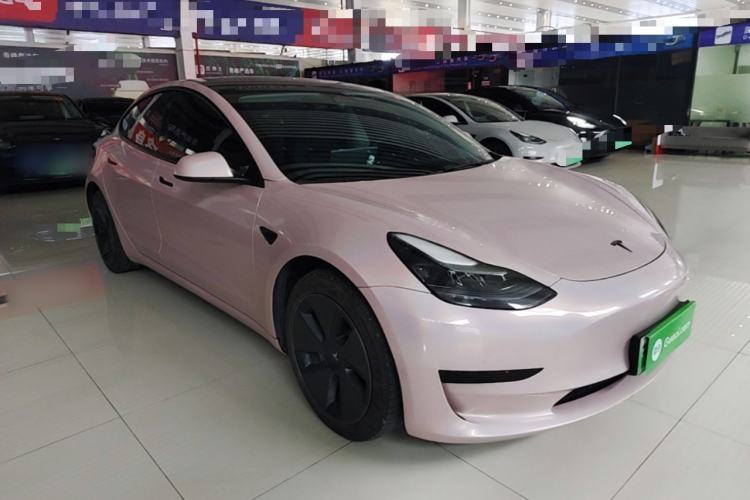 Used Tesla Model 3 2022 Rear-Wheel-Drive Version Front Right 45 Deg