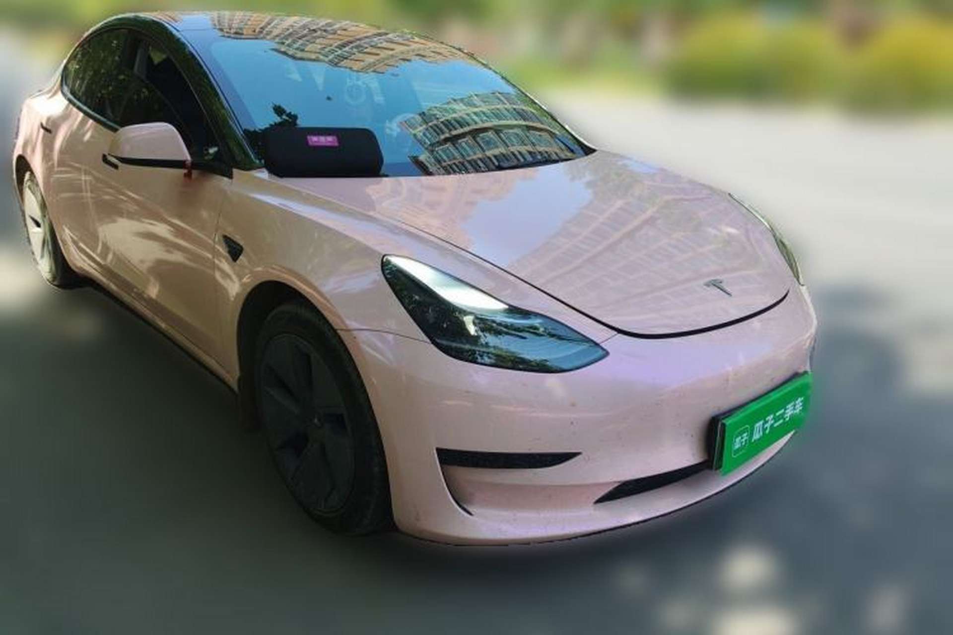 Used Tesla Model 3 2022 Rear-Wheel-Drive Version Front Right 45 Deg