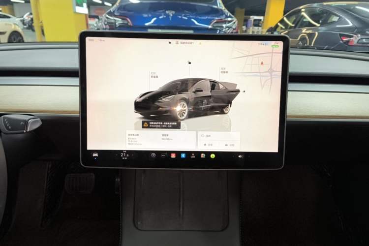 Used Tesla Model 3 2022 Rear-Wheel-Drive Version Audio And AC Panel