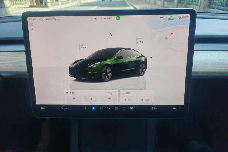 Used Tesla Model 3 2022 Rear-Wheel-Drive Version Audio And AC Panel