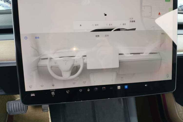Used Tesla Model 3 2022 Rear-Wheel-Drive Version Audio And AC Panel