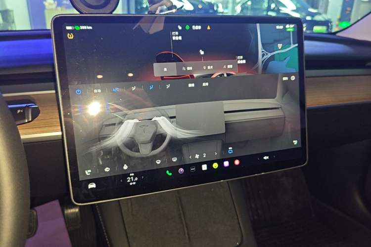 Used Tesla Model 3 2022 Rear-Wheel-Drive Version Audio And AC Panel