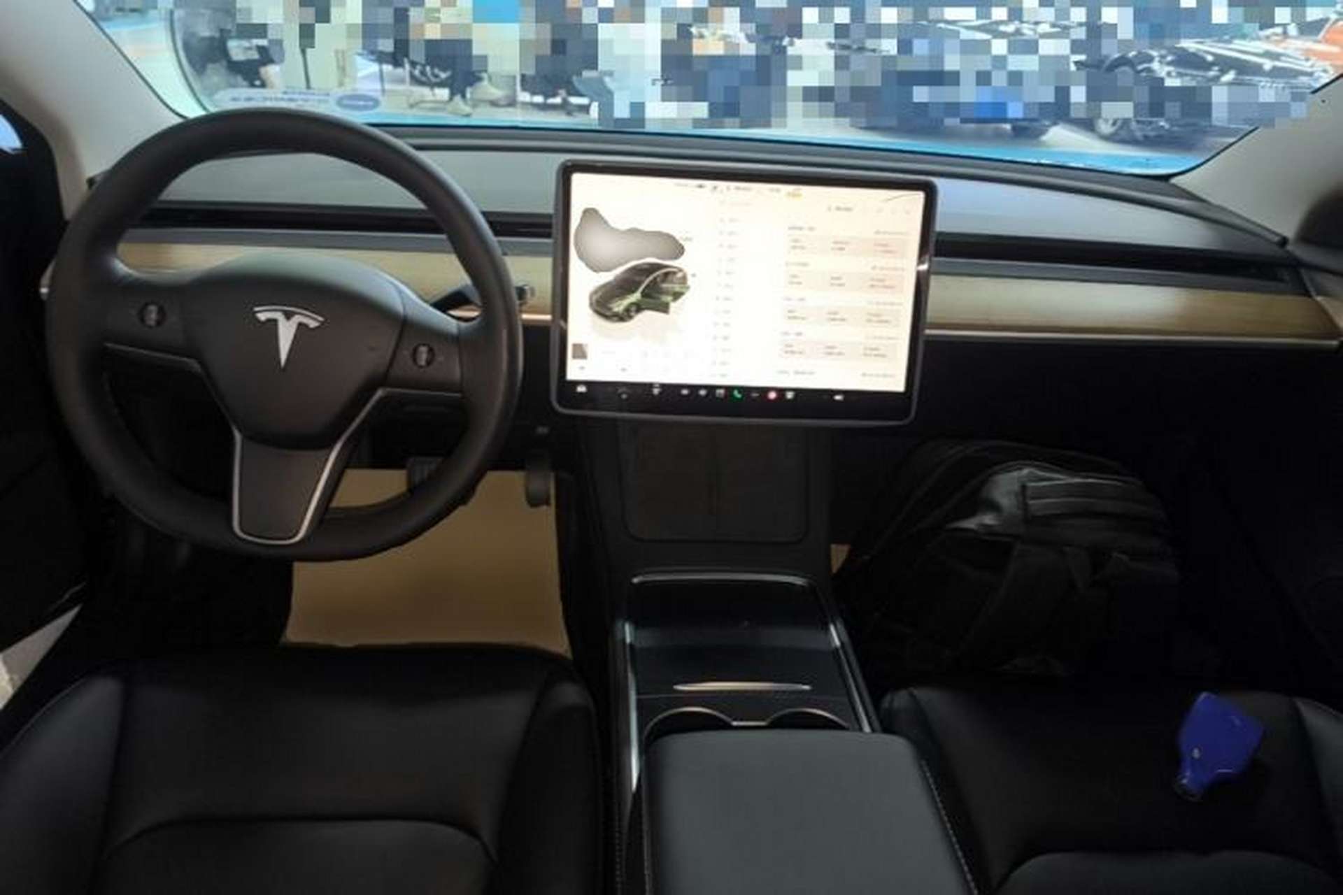 Used Tesla Model 3 2022 Rear-Wheel-Drive Version Center Console