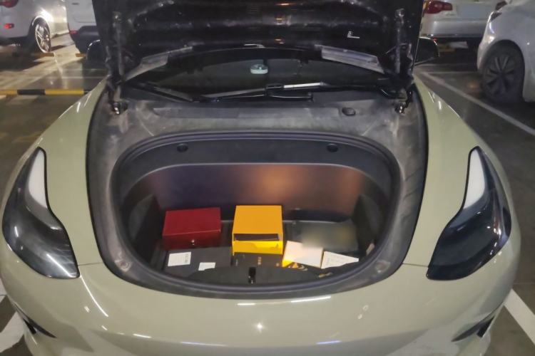 Used Tesla Model 3 2022 Rear-Wheel-Drive Version Engine Bay