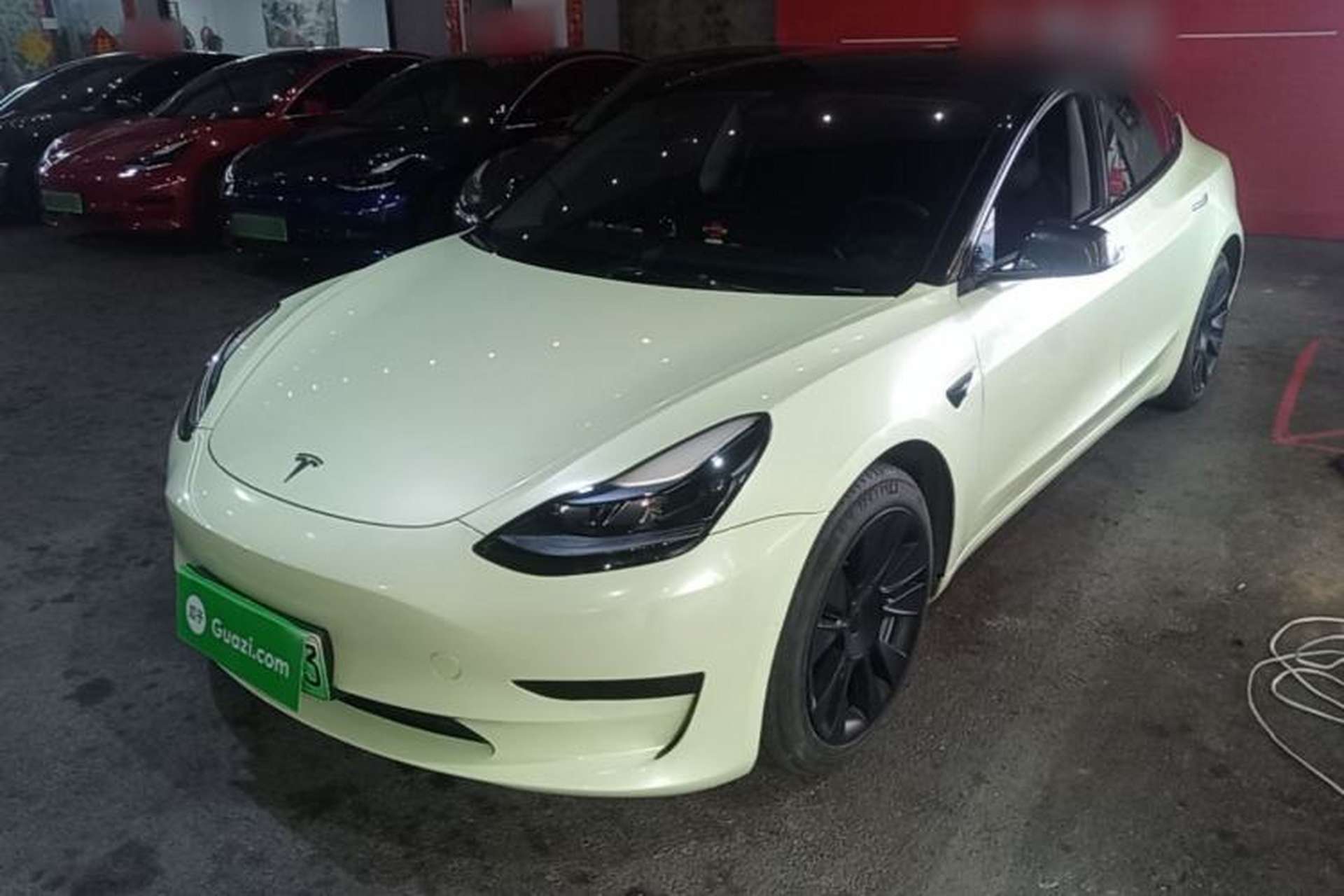 Used Tesla Model 3 2022 Rear-Wheel-Drive Version Front Left 45 Deg