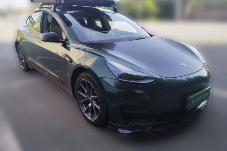 Used Tesla Model 3 2022 Rear-Wheel-Drive Version Front Right 45 Deg