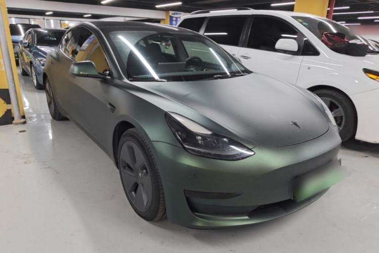 Used Tesla Model 3 2022 Rear-Wheel-Drive Version Front Right 45 Deg