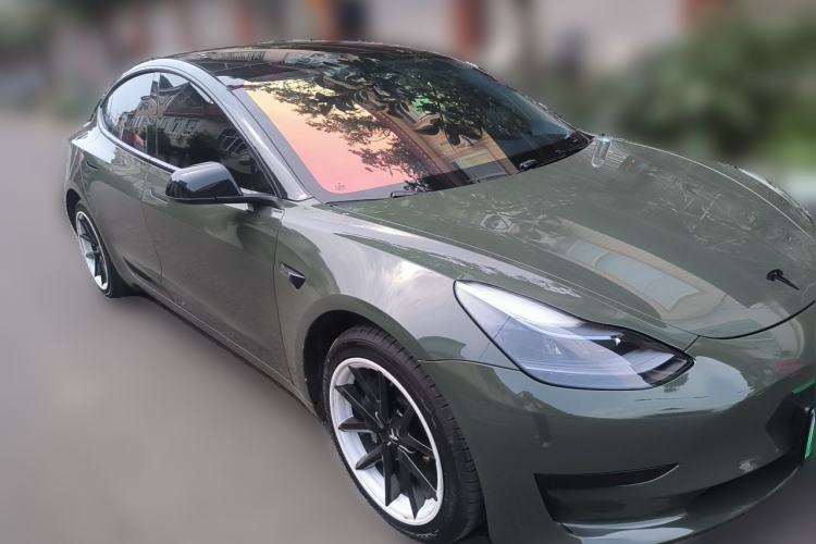 Used Tesla Model 3 2022 Rear-Wheel-Drive Version Front Right 45 Deg