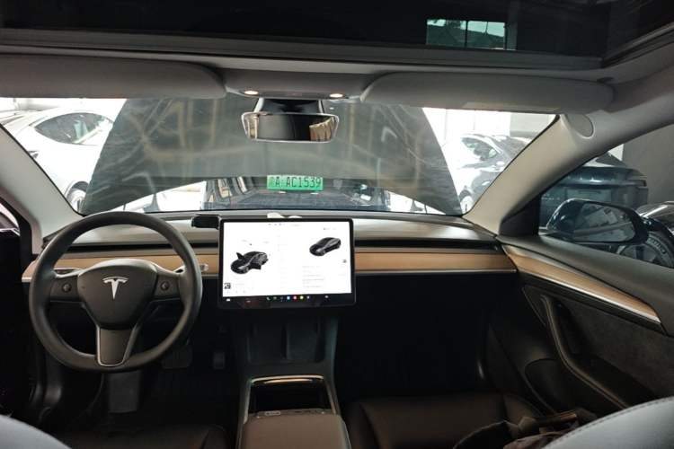 Used Tesla Model 3 2022 Rear-Wheel-Drive Version Headliner