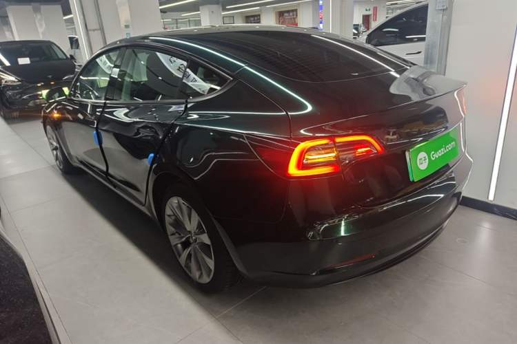 Used Tesla Model 3 2022 Rear-Wheel-Drive Version Rear Left 45 Deg