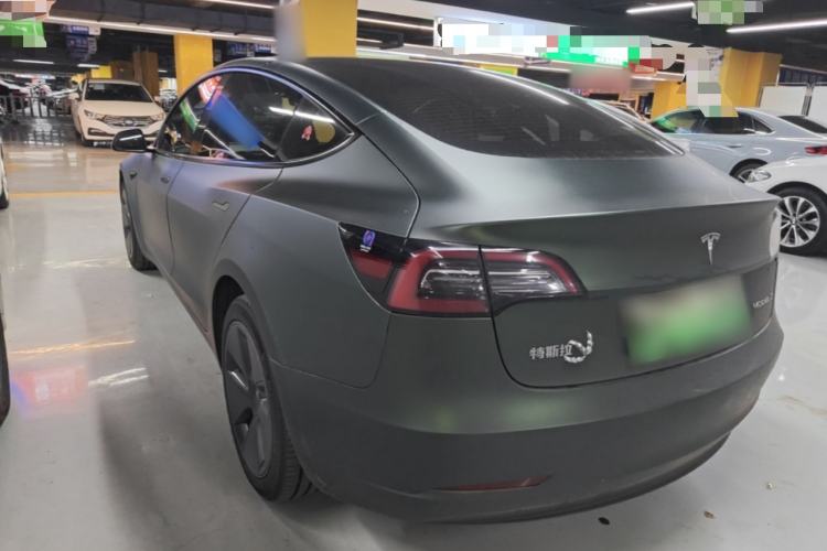 Used Tesla Model 3 2022 Rear-Wheel-Drive Version Rear Left 45 Deg