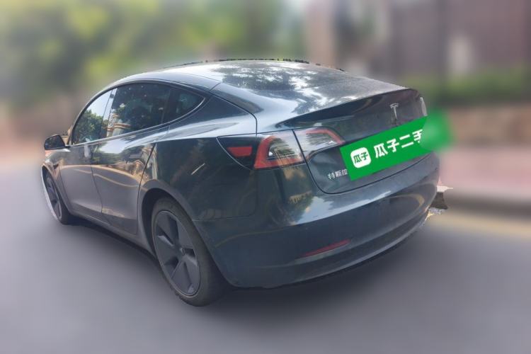 Used Tesla Model 3 2022 Rear-Wheel-Drive Version Rear Left 45 Deg