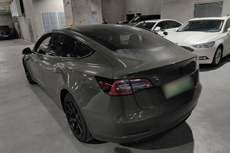 Used Tesla Model 3 2022 Rear-Wheel-Drive Version Rear Left 45 Deg