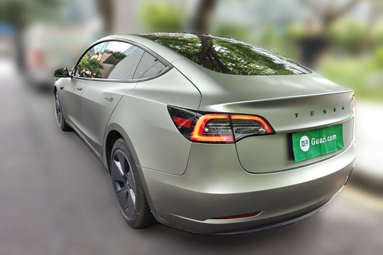 Used Tesla Model 3 2022 Rear-Wheel-Drive Version Rear Left 45 Deg