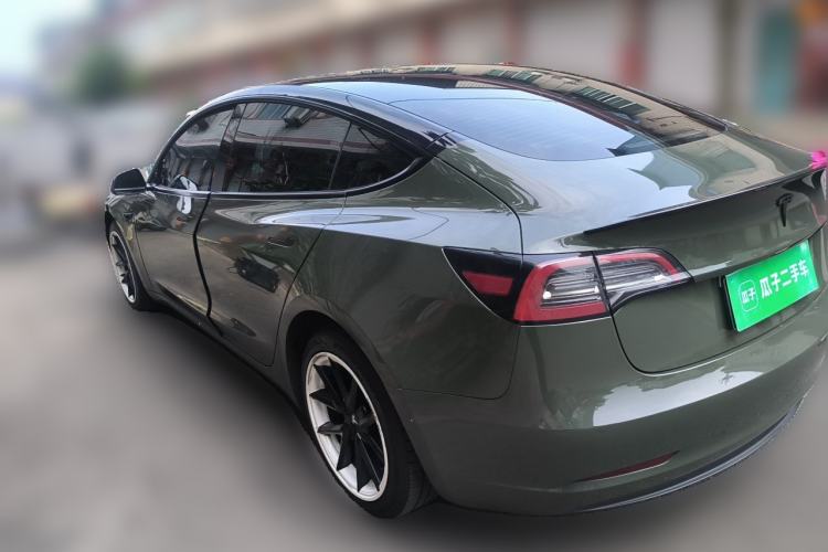 Used Tesla Model 3 2022 Rear-Wheel-Drive Version Rear Left 45 Deg
