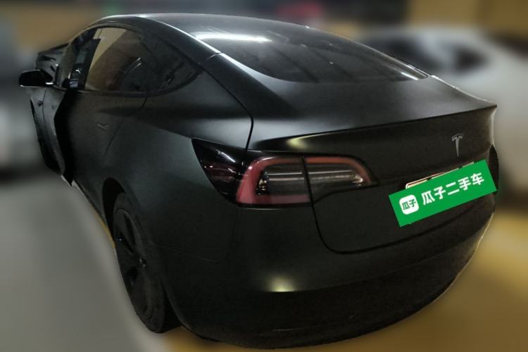 Used Tesla Model 3 2022 Rear-Wheel-Drive Version Rear Left 45 Deg