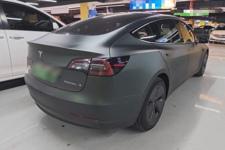 Used Tesla Model 3 2022 Rear-Wheel-Drive Version Rear Right 45 Deg