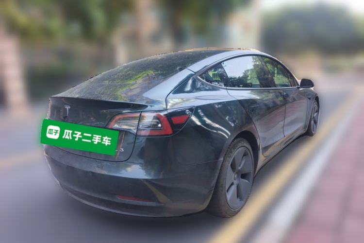 Used Tesla Model 3 2022 Rear-Wheel-Drive Version Rear Right 45 Deg