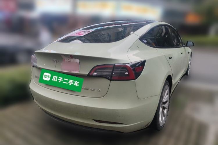 Used Tesla Model 3 2022 Rear-Wheel-Drive Version Rear Right 45 Deg