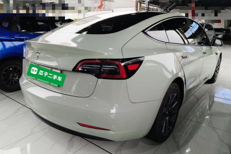 Used Tesla Model 3 2022 Rear-Wheel-Drive Version Rear Right 45 Deg