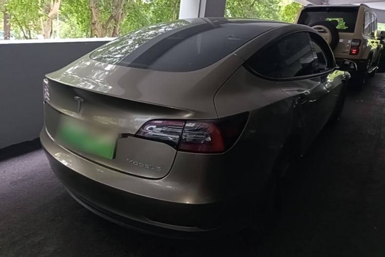Used Tesla Model 3 2022 Rear-Wheel-Drive Version Rear Right 45 Deg