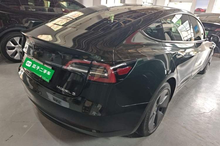 Used Tesla Model 3 2022 Rear-Wheel-Drive Version Rear Right 45 Deg