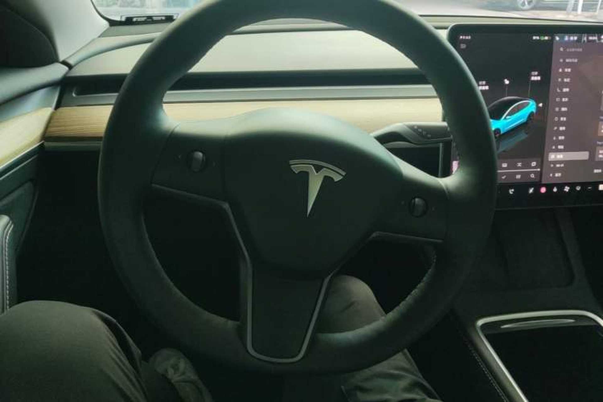 Used Tesla Model 3 2022 Rear-Wheel-Drive Version Steering Wheel