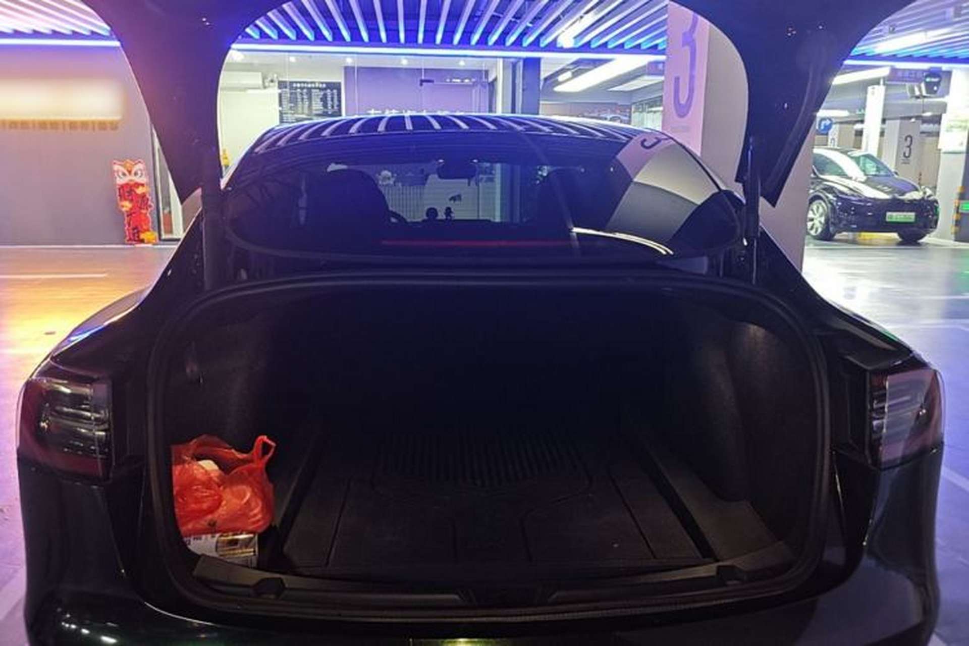 Used Tesla Model 3 2022 Rear-Wheel-Drive Version Trunk