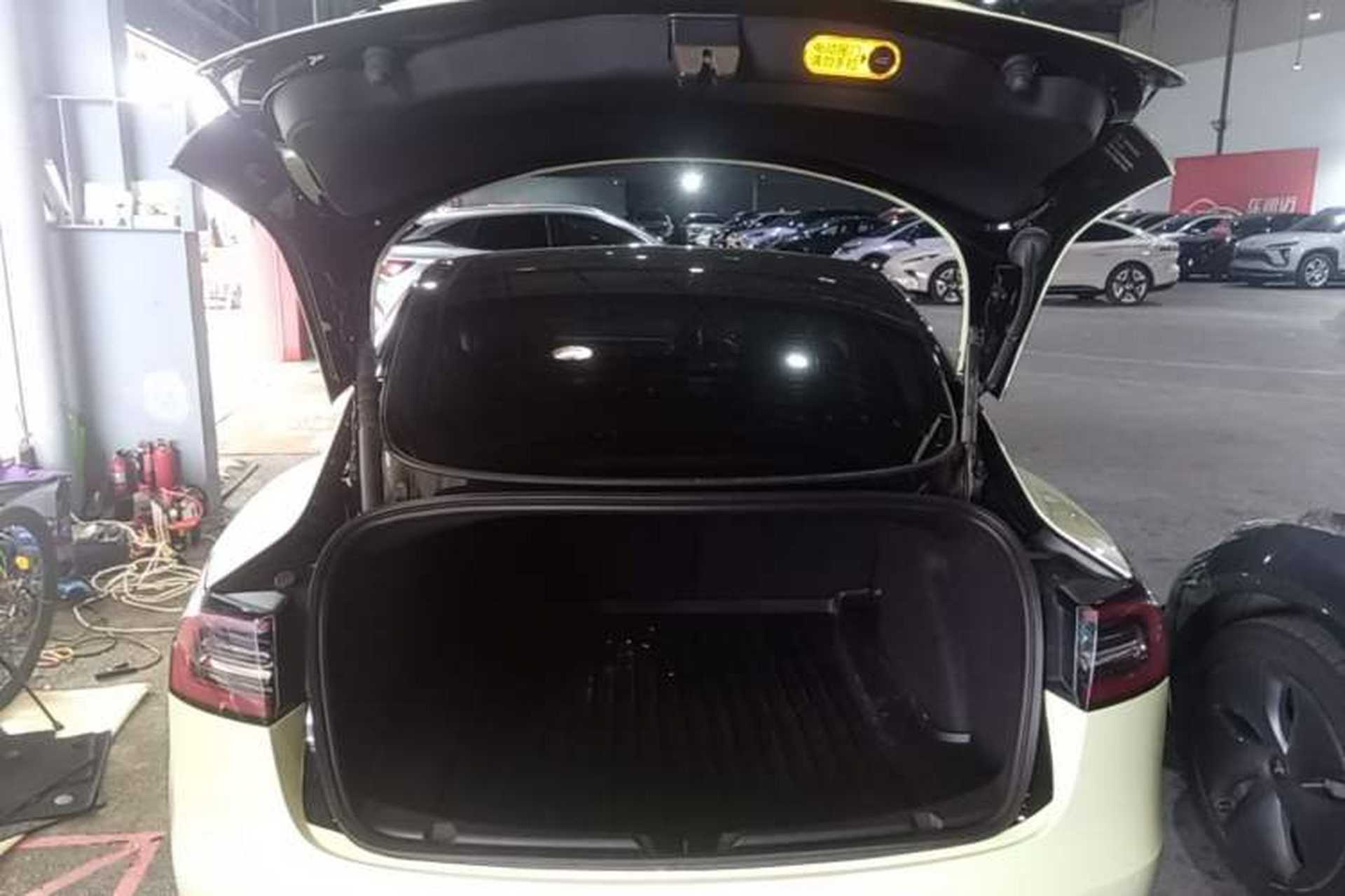 Used Tesla Model 3 2022 Rear-Wheel-Drive Version Trunk
