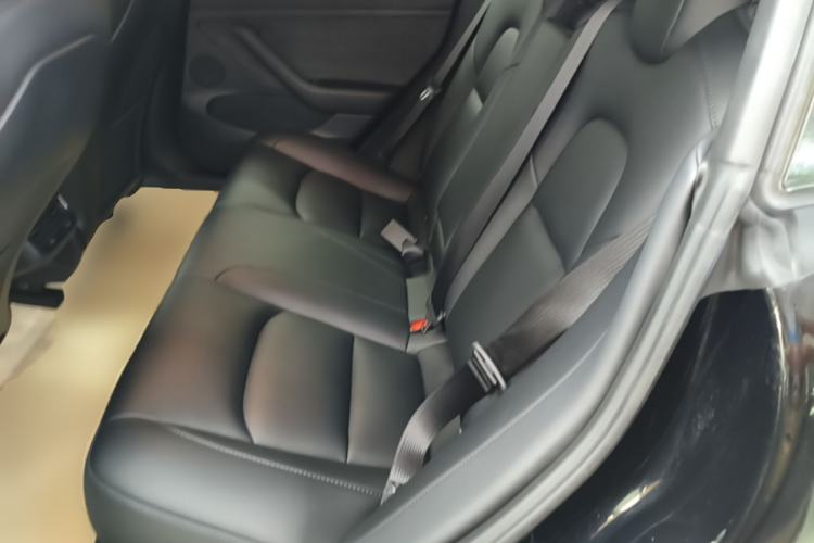 Used Tesla Model 3 2022 Performance High-Performance All-Wheel-Drive Version Left Rear Seat