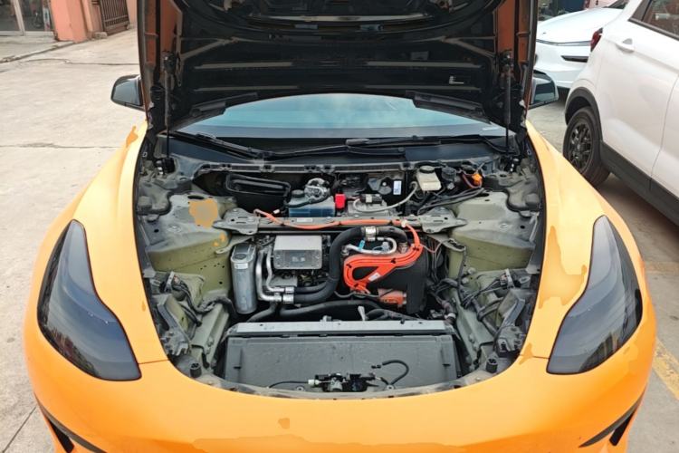 Used Tesla Model 3 2022 Rear-Wheel-Drive Version Engine Bay
