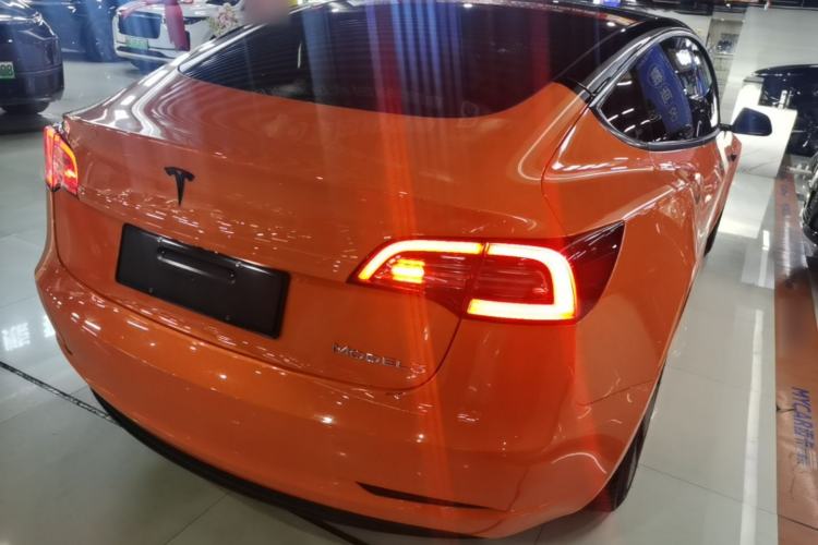 Used Tesla Model 3 2022 Rear-Wheel-Drive Version Rear Right 45 Deg