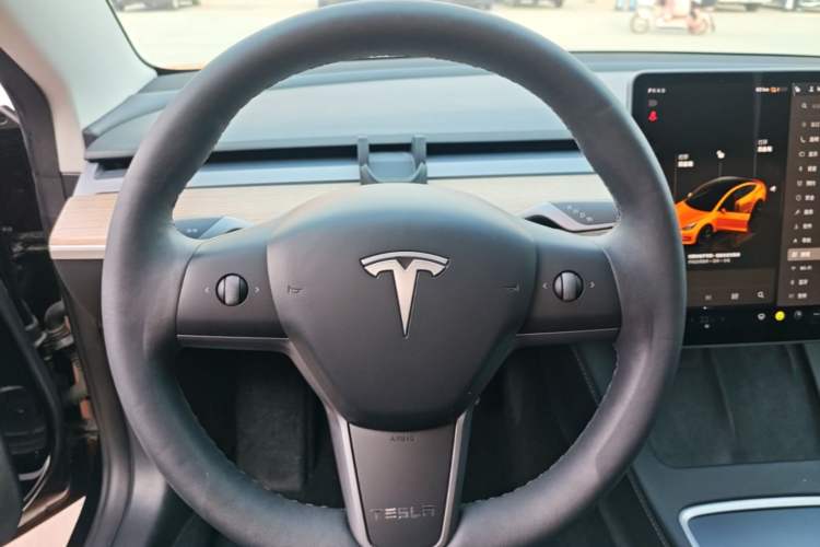 Used Tesla Model 3 2022 Rear-Wheel-Drive Version Steering Wheel
