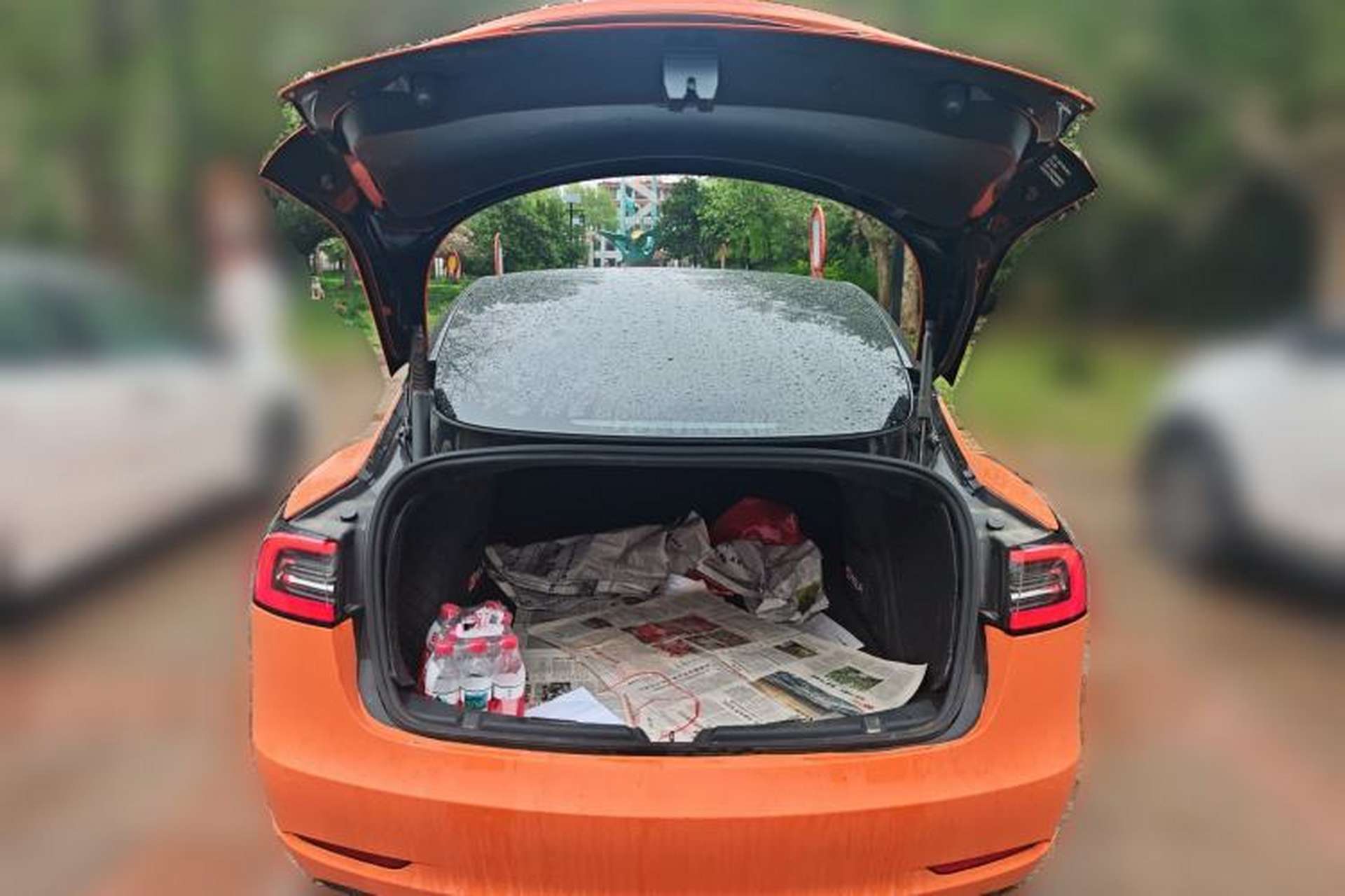 Used Tesla Model 3 2022 Rear-Wheel-Drive Version Trunk