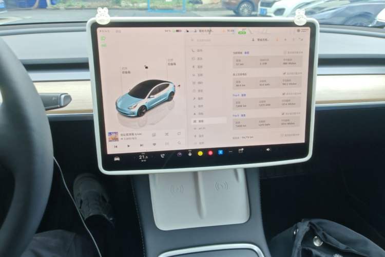 Used Tesla Model 3 2022 Rear-Wheel-Drive Version Audio And AC Panel