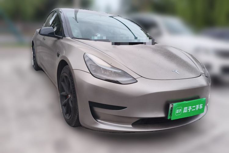 Used Tesla Model 3 2022 Rear-Wheel-Drive Version Front Right 45 Deg